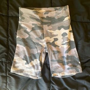 Camo AERO shorts, size small.